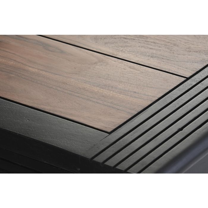 DKD Home Decor Mueble TV Marron Oscuro 45 x 140 x 45 cm 2