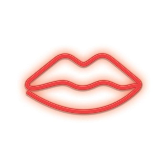 Lampara Forever Neon Led Lips Red Lampara Forever Neon Led Lips Red