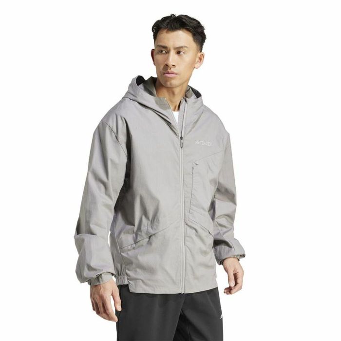 Chaqueta Cortavientos Adidas XPL Wind Gris 4
