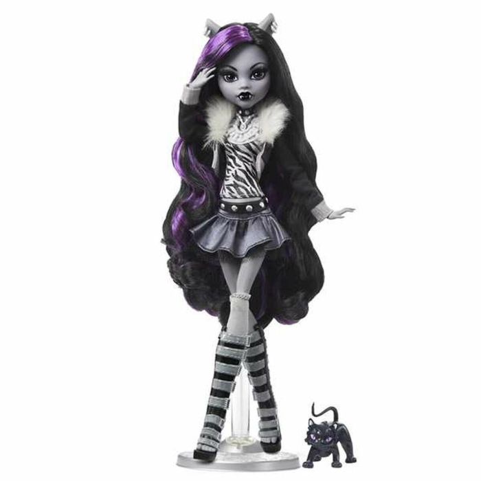 Mattel Muñeca Monster High Reel Drama Clawdeen en Blanco y Negro 2 Mattel Muñeca Monster High Reel Drama Clawdeen en Blanco y Negro 2