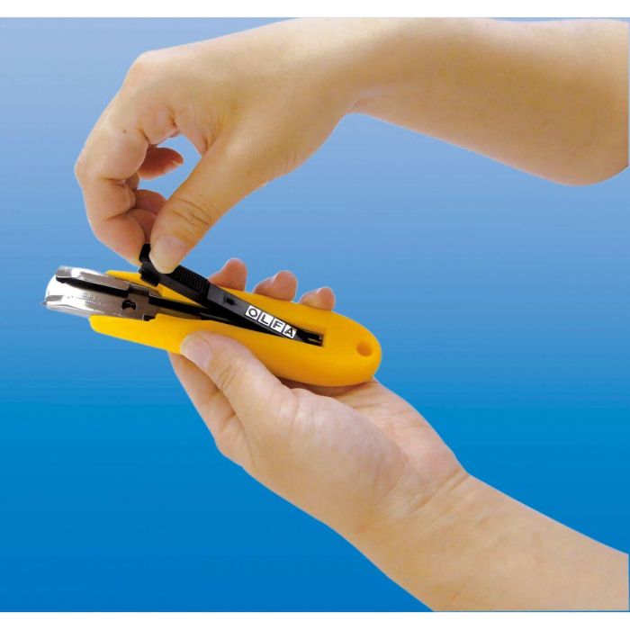 Cúter Olfa 17,5 X 0,6 MM Acero Inoxidable Plástico 17,5 mm De seguridad 3