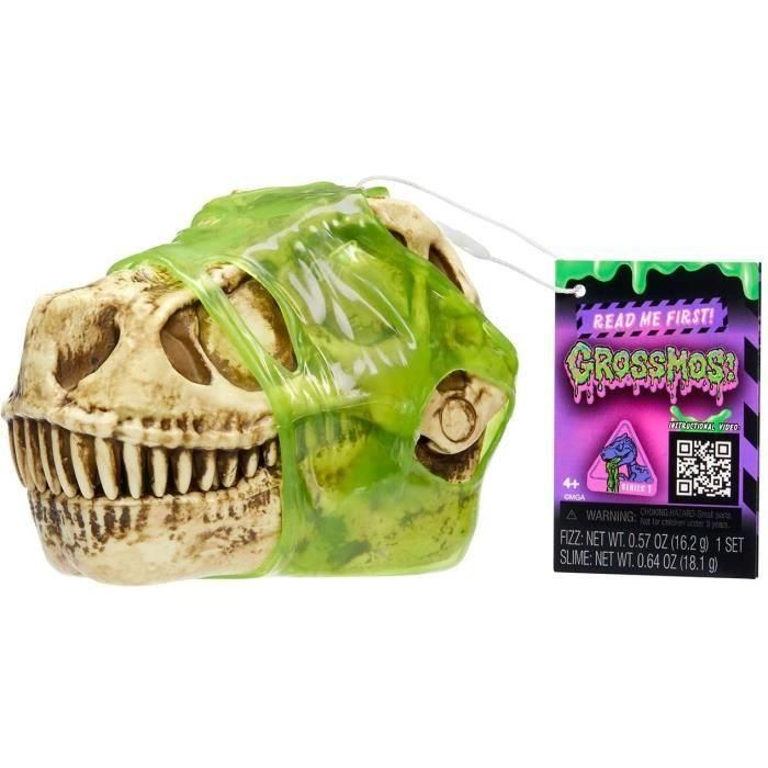 MGA Dinosaurio GrossMos para Construir, Encuentra Piezas en Espuma y Slime, Juego de Construcción, 10 cm, Modelos Surtidos, Plástico +4 Años 1 MGA Dinosaurio GrossMos para Construir, Encuentra Piezas en Espuma y Slime, Juego de Construcción, 10 cm, Modelos Surtidos, Plástico +4 Años 1