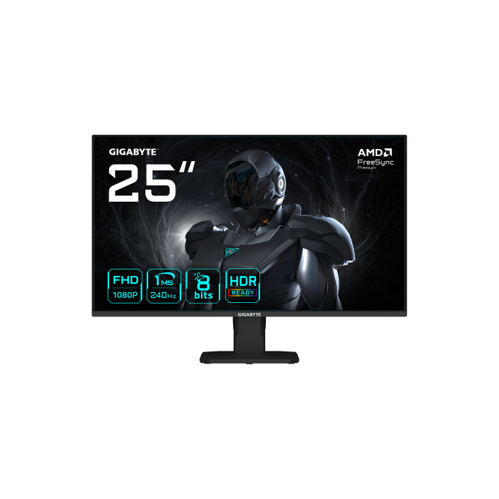 Gigabyte Gs25F2A Monitor Gaming 25" Fhd - 1920 X 1080, 240Hz, 1Ms, 300 Cd/M², Display Hdr 10, Hdmi 2.0, Displayport 1.4 0 Gigabyte Gs25F2A Monitor Gaming 25" Fhd - 1920 X 1080, 240Hz, 1Ms, 300 Cd/M², Display Hdr 10, Hdmi 2.0, Displayport 1.4 0