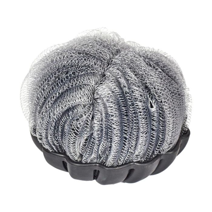 Cosmetic Club Flor Ducha 2 En 1 Barber Shop con Red para Lavar y Púas para Masajear, 12 cm 1