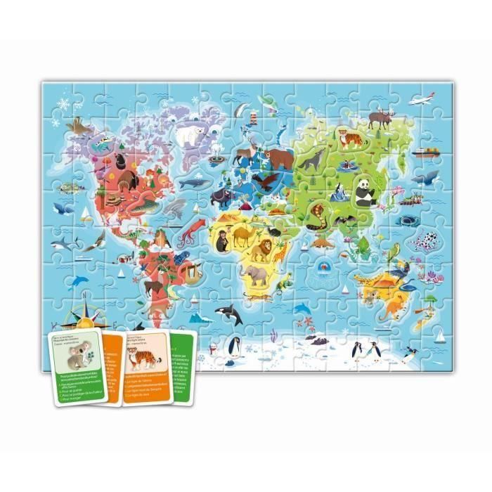 Clementoni - Puzzle para descubrir el mundo - Con actividades, desafíos, sorteo y juego de investigación - A partir de 6 años 1 Clementoni - Puzzle para descubrir el mundo - Con actividades, desafíos, sorteo y juego de investigación - A partir de 6 años 1