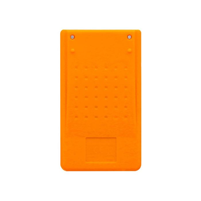 Calculadora Liderpapel Bolsillo Xf10 8 Digitos Solar Y Pilas Color Naranja 115x65x8 mm 3