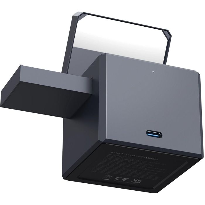 Anker Cube MagSafe 3-en-1 Y1811G11 – Cargador Inalámbrico Rápido Apple 15W iPhone/Watch/Auriculares 30W Gris 1 Anker Cube MagSafe 3-en-1 Y1811G11 – Cargador Inalámbrico Rápido Apple 15W iPhone/Watch/Auriculares 30W Gris 1
