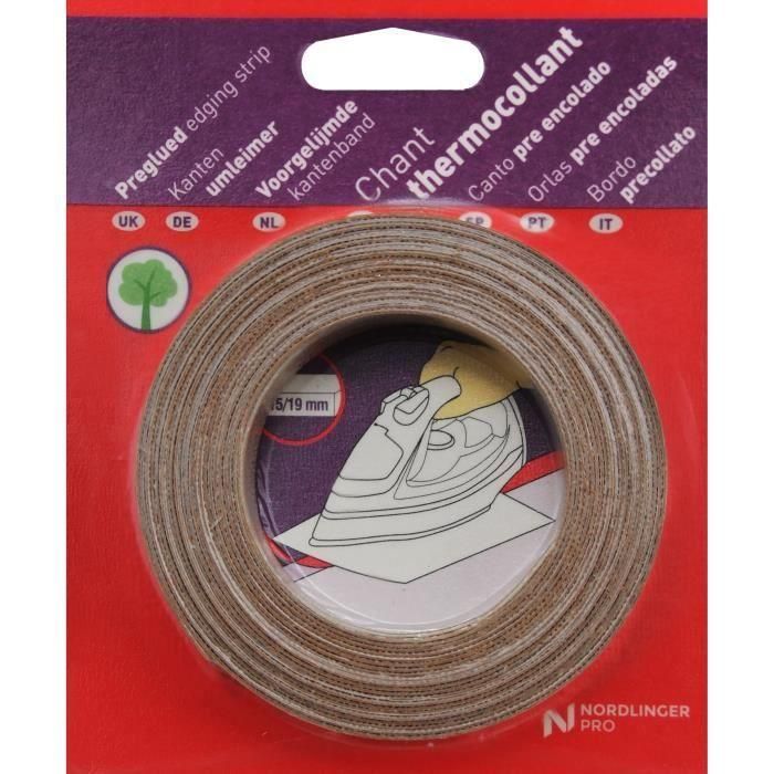 Borde de canto - NORDLINGER PRO - 23 mm x 5 m - Termoadhesivo - Madera de roble auténtica 1 Borde de canto - NORDLINGER PRO - 23 mm x 5 m - Termoadhesivo - Madera de roble auténtica 1