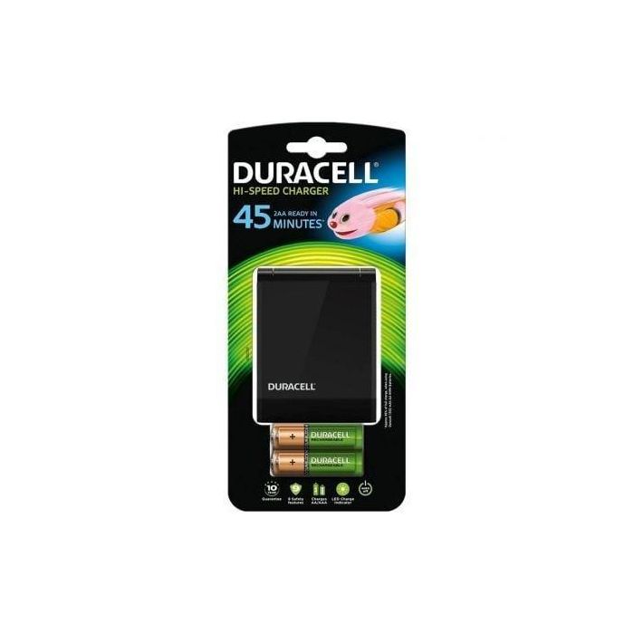 Cargador + Pilas Recargables DURACELL CEF27 2 x AA + 2 x AAA 1700 mAh 750 mAh (1 unidad) Cargador + Pilas Recargables DURACELL CEF27 2 x AA + 2 x AAA 1700 mAh 750 mAh (1 unidad)