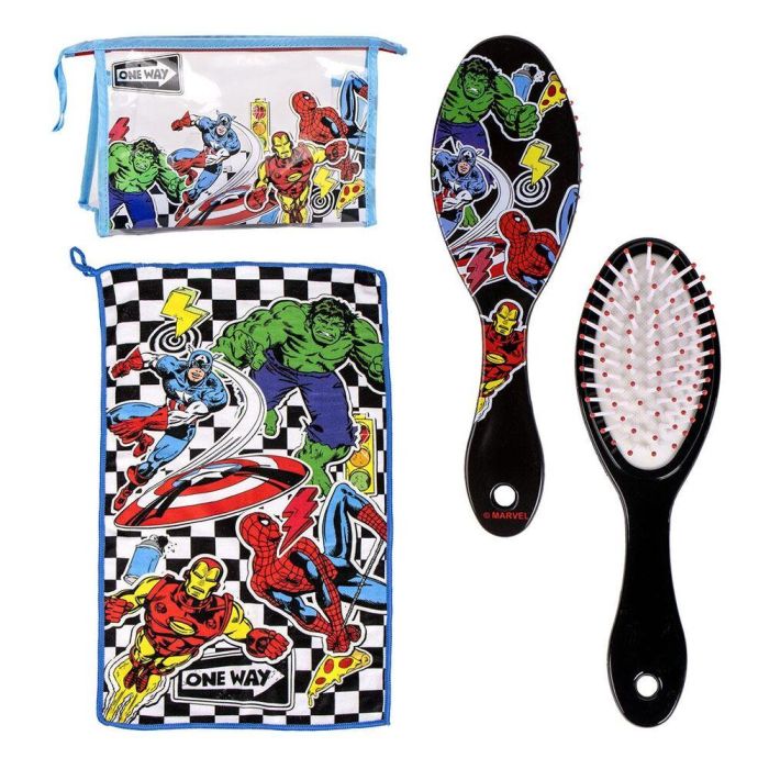 Cerdá Neceser de Viaje y Aseo Infantil para Accesorios, Diseño Avengers, Color Azul, 23.0 x 15.0 x 8.0 cm, para Niños +3 Años 0 Cerdá Neceser de Viaje y Aseo Infantil para Accesorios, Diseño Avengers, Color Azul, 23.0 x 15.0 x 8.0 cm, para Niños +3 Años 0