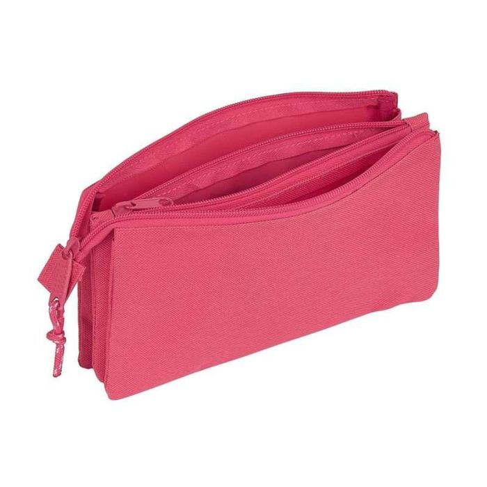 Safta Portatodo Triple Blackfit8 Fresa ROSA 600D POLYESTER