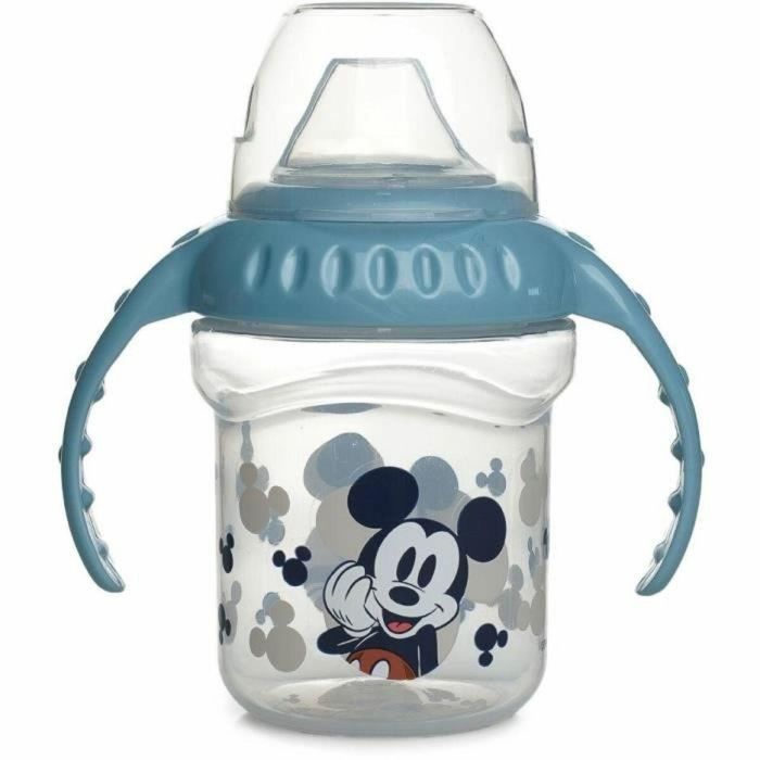 Thermobaby AAAKV67513 Vaso con Asas 250 ml Pico Silicona Mickey Collector