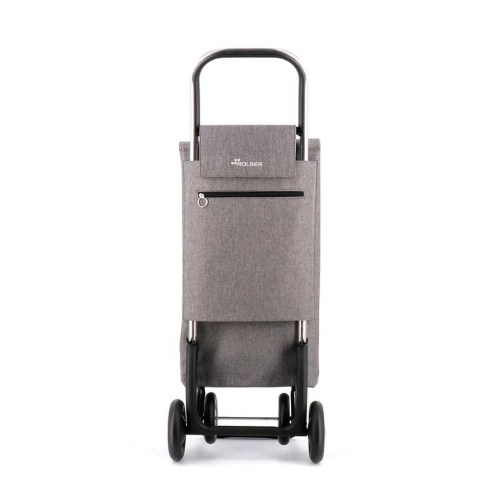 Rolser Carro de la compra sbelta tweed 4.2 Gris 44L Aluminio Plegable Soporte Delantero Carga 50kg 2