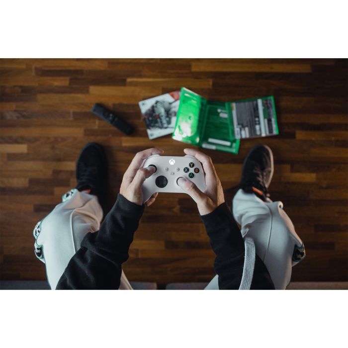 Mando inalámbrico Xbox Robot White 4