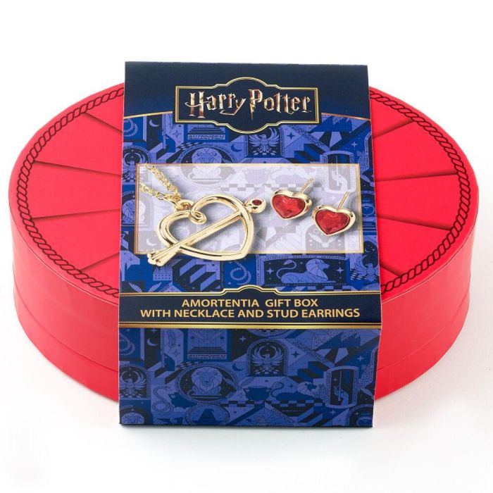 The Carat Shop Set Regalo Colgante y Pendientes Amortentia Harry Potter Mujer