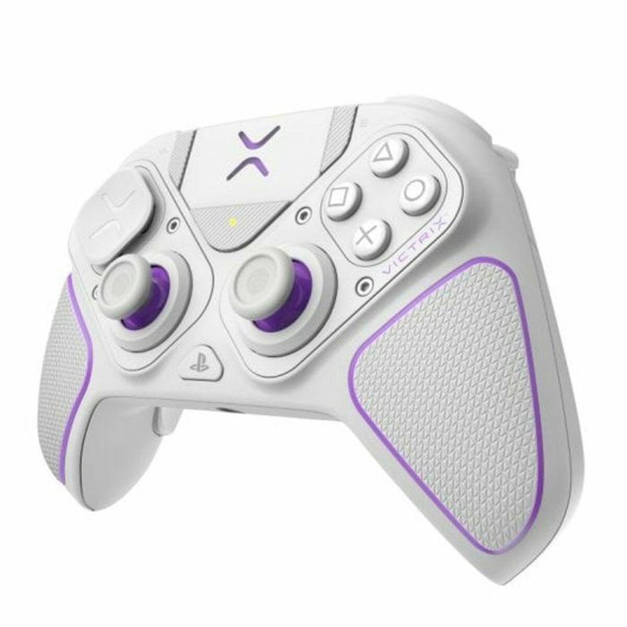 PDP PDP1711708393310 Mando Inalámbrico Victrix Pro BFG - Gamepad Multiplataforma para PlayStation y PC - Blanco 5