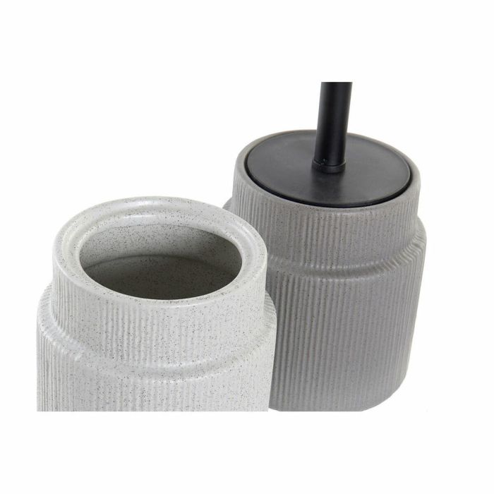 Escobillero Scandi DKD Home Decor Gris Claro Gris Oscuro 10 x 39 x 10 cm (2 Unidades) 1 Escobillero Scandi DKD Home Decor Gris Claro Gris Oscuro 10 x 39 x 10 cm (2 Unidades) 1