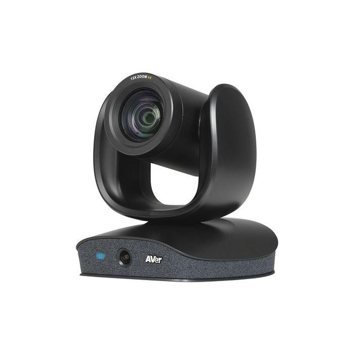 AVer CAM570 Cámara PTZ Dual 4K 12X Zoom Óptico, USB HDMI IP, Seguimiento Audio, Smart Frame Dinámico, PoE+, RS232, Entrada Audio 15