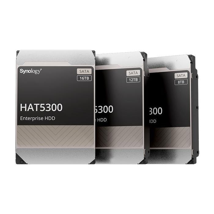 Synology HAT5300 16TB, 7200rpm, 3.5-inch, SATA III Synology HAT5300 16TB, 7200rpm, 3.5-inch, SATA III