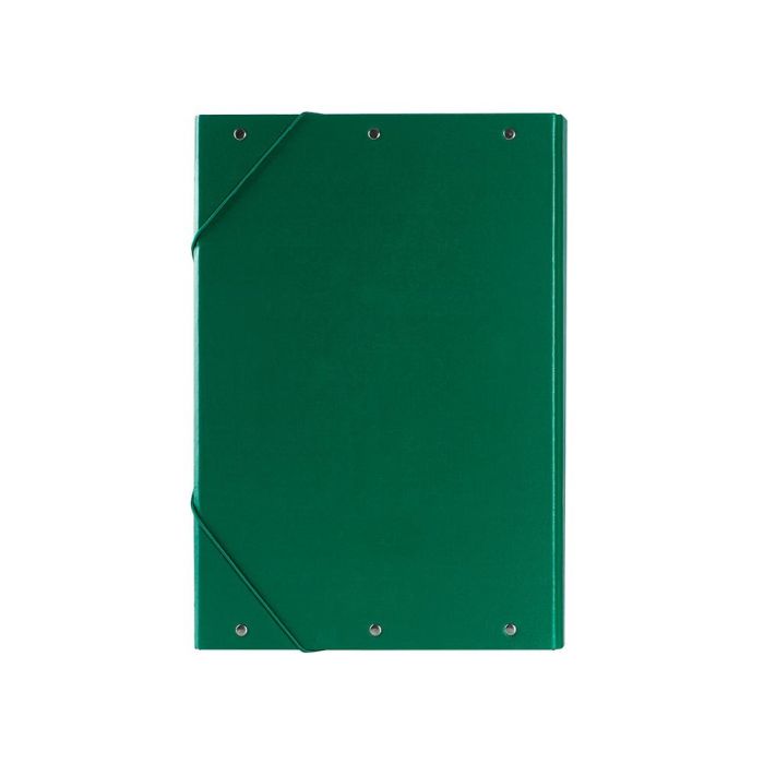 Carpeta Proyectos Liderpapel Folio Lomo 30 mm Carton Forrado Verde 2