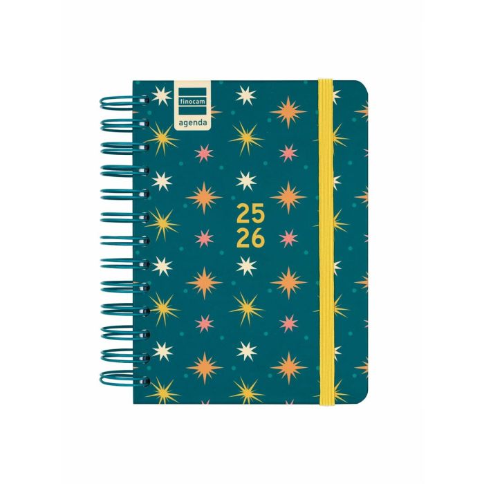 Finocam Agenda Cosmo Espiral Doble 8º 1Dp Stars 2025-2026, Estudiante y Adulto, Diseños en Tendencia Finocam Agenda Cosmo Espiral Doble 8º 1Dp Stars 2025-2026, Estudiante y Adulto, Diseños en Tendencia