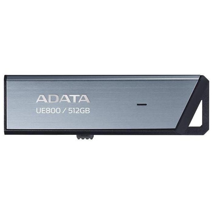 ADATA UE800 512 GB USB-C 3.2 (10 Gbit/s) Aluminio Cepillado Plata 1 ADATA UE800 512 GB USB-C 3.2 (10 Gbit/s) Aluminio Cepillado Plata 1