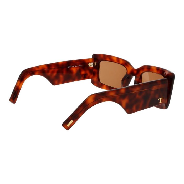 Tod's Gafas de Sol TO0348 53E para Mujer - Rectangulares, Montura Blonde Havana, Cristales Brown 1 Tod's Gafas de Sol TO0348 53E para Mujer - Rectangulares, Montura Blonde Havana, Cristales Brown 1