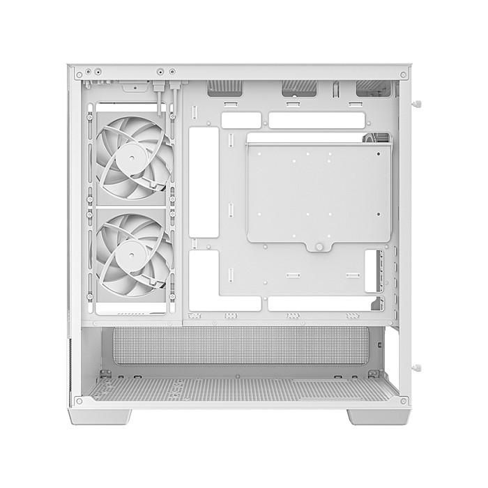 Deepcool CG380 3F WH Midi Tower PC Blanco ITX Micro ATX Ventana Iluminación RGB 5