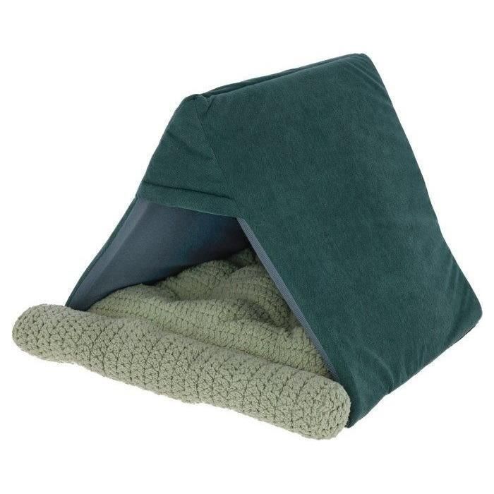 Cama para gatos - KERBL - ANNE - 45 x 40 x 34 cm - Verde