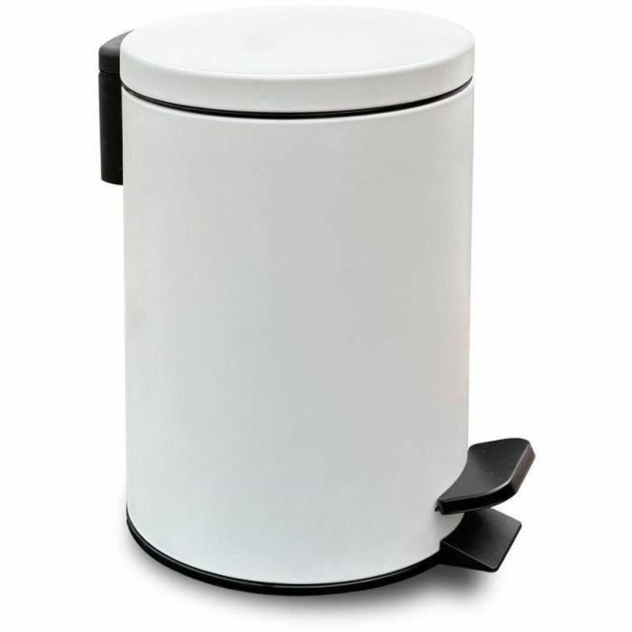 Today TOD3574641271220 Papelera de baño UTILITY de 3 Litros, Polipropileno Blanco suave, 17 cm Diámetro x 25 cm Alto 0 Today TOD3574641271220 Papelera de baño UTILITY de 3 Litros, Polipropileno Blanco suave, 17 cm Diámetro x 25 cm Alto 0
