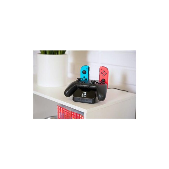 Power A 1525991-01 Hub de Carga para Nintendo Switch - Compatible con Joy-Cons, Mandos Pro y PowerA, Licencia Oficial 15 Power A 1525991-01 Hub de Carga para Nintendo Switch - Compatible con Joy-Cons, Mandos Pro y PowerA, Licencia Oficial 15