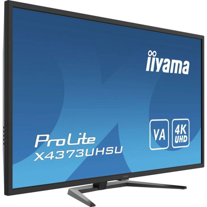 iiyama 43" UW VA-panel, 3840x2160 UHS, 3ms, 400cdm² HDR400, Speakers, 2xHDMI, 1xDisplayPort, USB-HUB (2x3.0/2x2.0), PBP, PIP, Remote control 2 iiyama 43" UW VA-panel, 3840x2160 UHS, 3ms, 400cdm² HDR400, Speakers, 2xHDMI, 1xDisplayPort, USB-HUB (2x3.0/2x2.0), PBP, PIP, Remote control 2