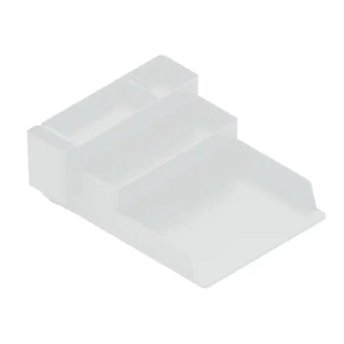 Q-connect Bandeja sobremesa organizador de escritorio plástico transparente con 4 departamentos 1