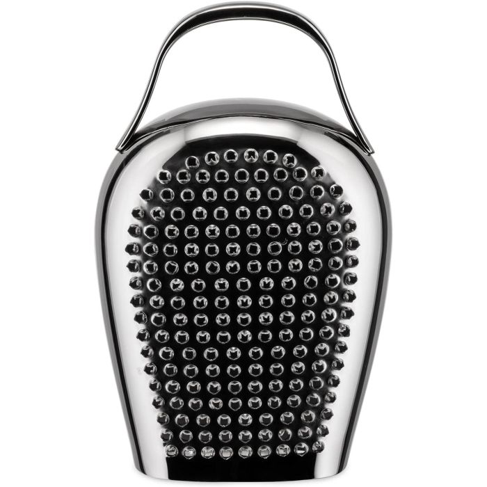 Alessi CHB02 Gheese Please Rallador de Queso Acero Inoxidable 18/10 - Diseño por Lorenza Bozzoli y Gabriele Chiave Alessi CHB02 Gheese Please Rallador de Queso Acero Inoxidable 18/10 - Diseño por Lorenza Bozzoli y Gabriele Chiave