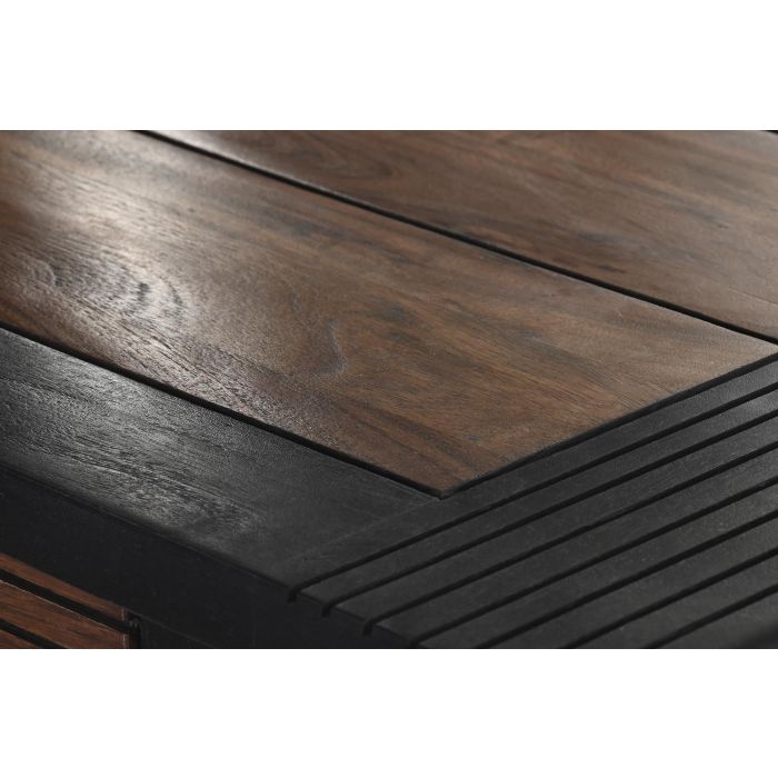 Consola DKD Home Decor Marrón oscuro Acacia 140 x 40 x 76 cm 2