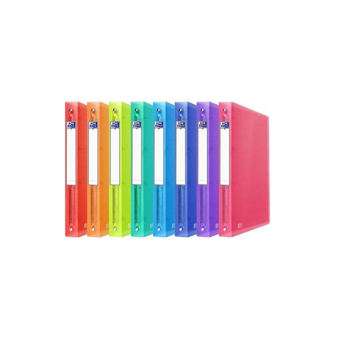 Carpeta De Anillas Oxford/Elba Urban Pp Translucido A4+ 4 An.30Mm Redonda Surtido (8 Colores) (Set de 10) Carpeta De Anillas Oxford/Elba Urban Pp Translucido A4+ 4 An.30Mm Redonda Surtido (8 Colores) (Set de 10)