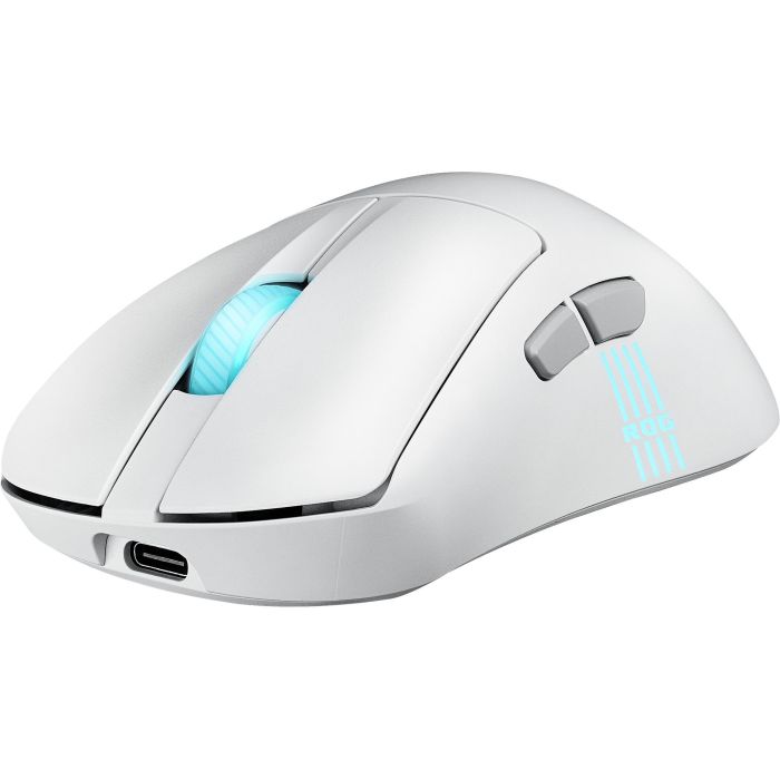 ASUS ROG 90MP04A0-BMUA10 Ratón Gaming Keris II Origin Blanco para Diestros Óptico Tri-Modo 42000 DPI Multi Color 6 Botones 5 ASUS ROG 90MP04A0-BMUA10 Ratón Gaming Keris II Origin Blanco para Diestros Óptico Tri-Modo 42000 DPI Multi Color 6 Botones 5