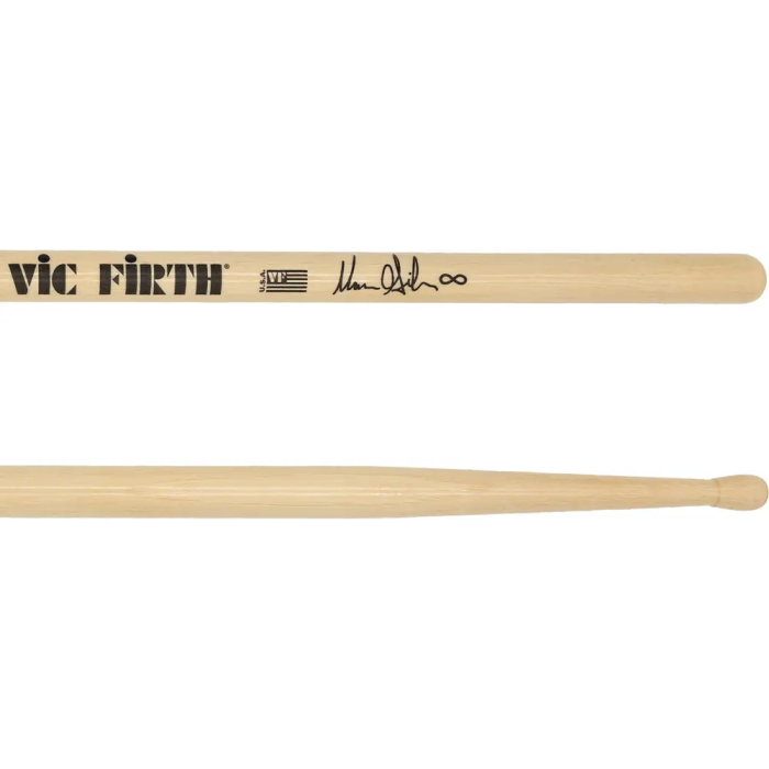 Vic Firth Vf Signature Series Marcus Gilmore Baquetas de Batería Hickory, Punta Lágrima Invertida, 16.125" Largo 1