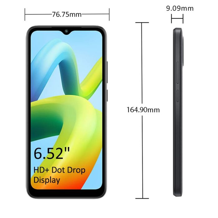 Smartphone Xiaomi REDMI A1 PLUS Negro 32 GB 6,52" 1 Smartphone Xiaomi REDMI A1 PLUS Negro 32 GB 6,52" 1