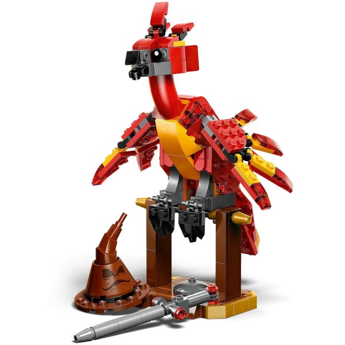 LEGO 76448 Harry Potter Fawkes Fénix de Dumbledore Set de Construcción Figura Articulada 6