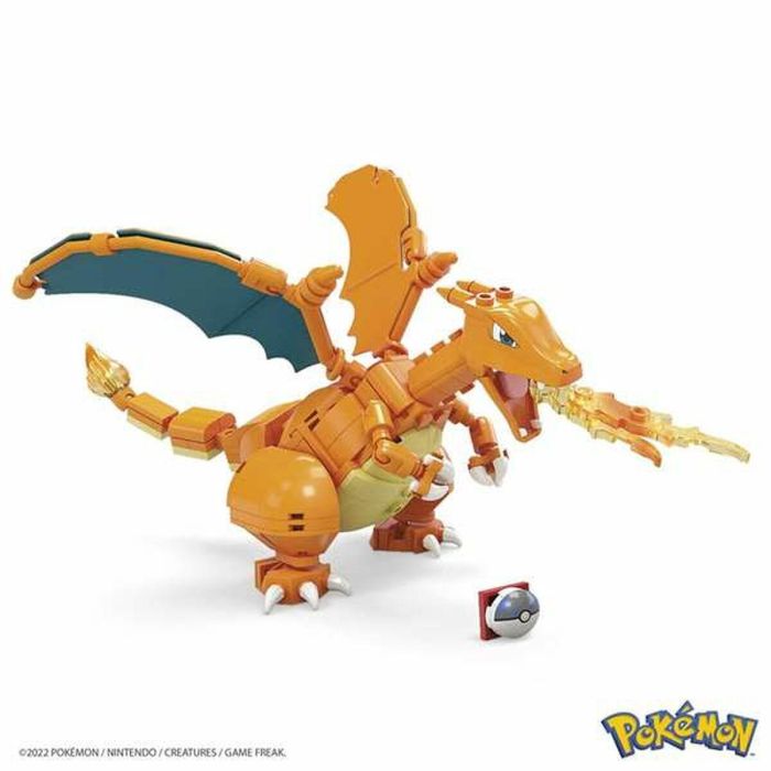 Mattel Juego de Construcción Pokémon Charizard Mega Figura de 10+ cm, 222 Piezas, Edad 11+ Años 6 Mattel Juego de Construcción Pokémon Charizard Mega Figura de 10+ cm, 222 Piezas, Edad 11+ Años 6