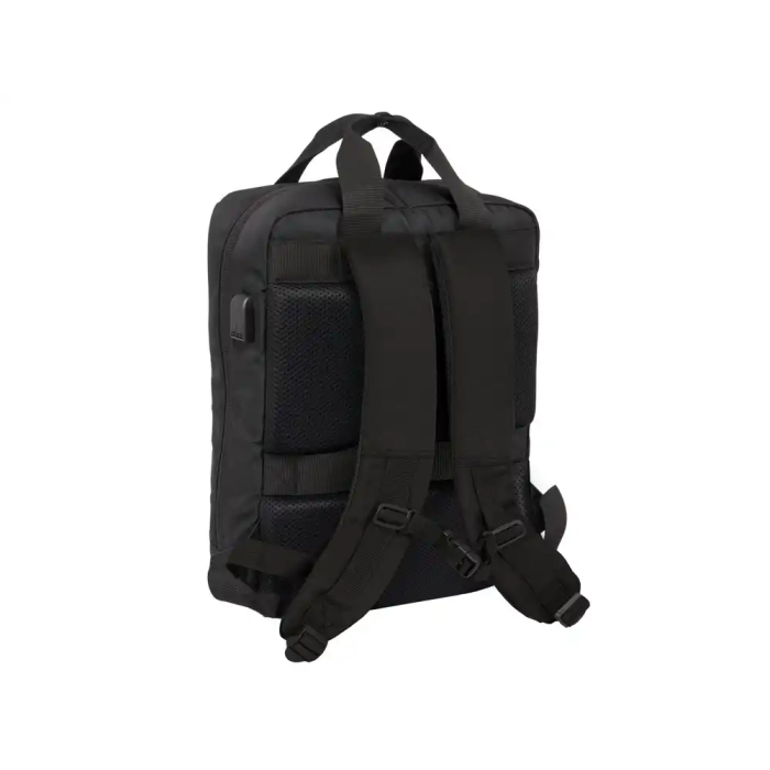 Safta Mochila para Portátil 13,3''+USB Real Madrid Premium 29x39x11 cm 1