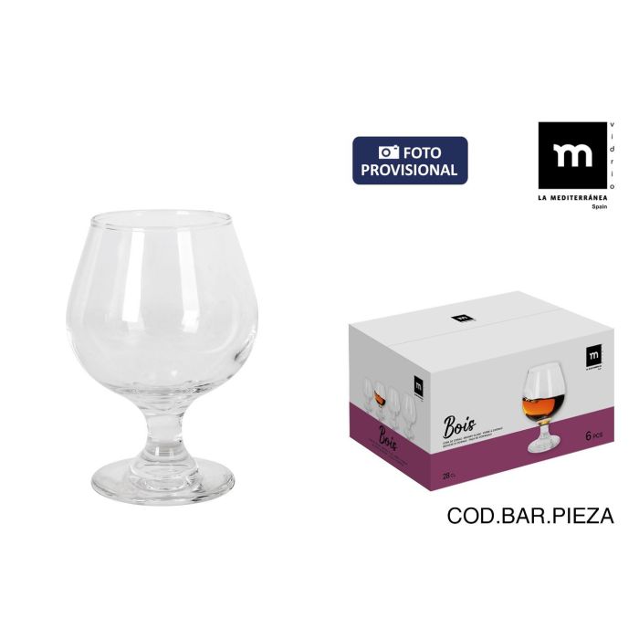 Copa Coñac Bois 280 ml - La Mediterranea (48 Unidades) Copa Coñac Bois 280 ml - La Mediterranea (48 Unidades)