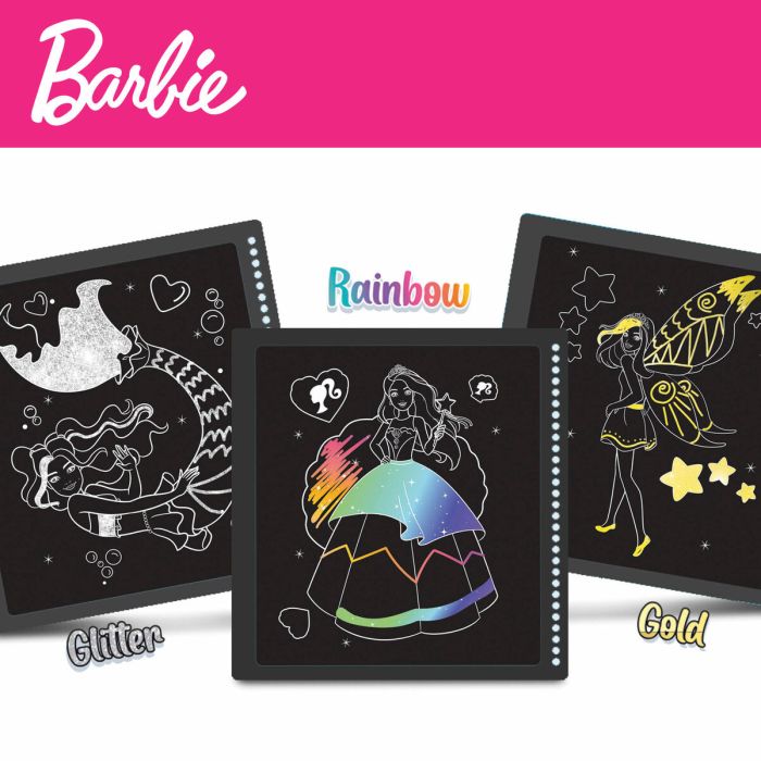 Set de Dibujo Barbie (12 Piezas) (12 Unidades) 5 Set de Dibujo Barbie (12 Piezas) (12 Unidades) 5