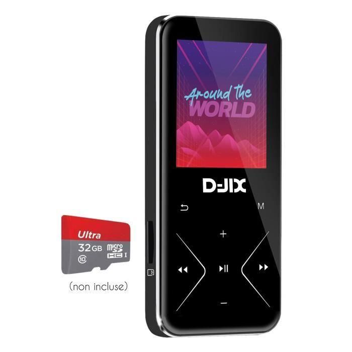 Reproductor MP4 - LOGICOM - M500 - 8 GB - Bluetooth 4.0 - Negro 3 Reproductor MP4 - LOGICOM - M500 - 8 GB - Bluetooth 4.0 - Negro 3