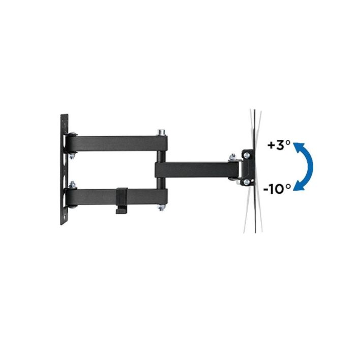 Ewent Soporte Pared EW1522 para TV hasta 43", VESA 100x100 a 200x200, Movimiento Completo, Carga Máx 30kg 1