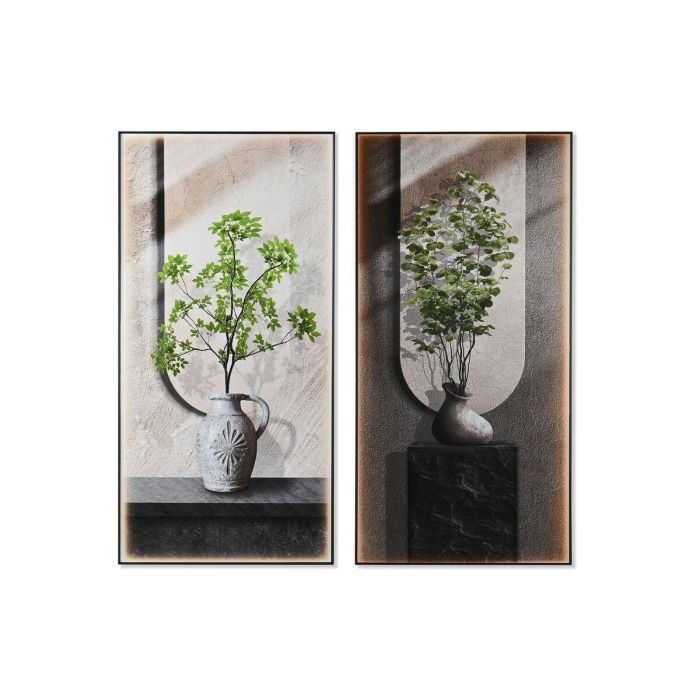 Lienzo Home ESPRIT Verde Beige Oriental Jarrón 80 x 3 x 160 cm (2 Unidades) 0 Lienzo Home ESPRIT Verde Beige Oriental Jarrón 80 x 3 x 160 cm (2 Unidades) 0