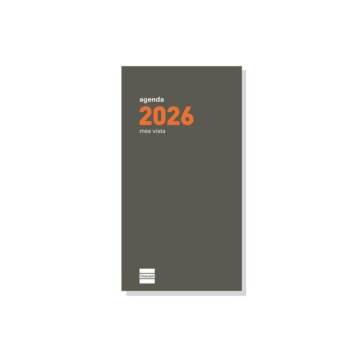 Recambio Agenda Anual (2026) Finocam P497 Plana Pl4 80X150 Anualidad M/V