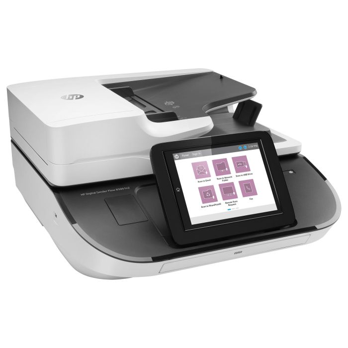 HP Digital Sender Flow 8500fn2 Document Scanner | Escáner plano y ADF | 600x600 DPI | Negocios | Imprime 10000 páginas/mes 8