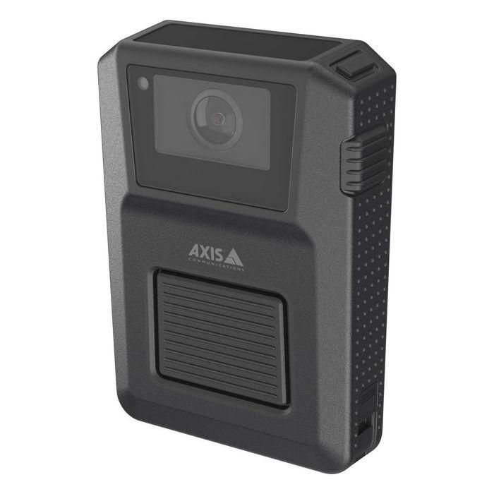 Axis W120 Cámara Corporal Portátil 2MP 2.3mm WDR IP67 con LTE/4G, GPS, 15h de Batería y Ciberseguridad Avanzada, Negra